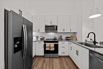 Stainless steel appliance package